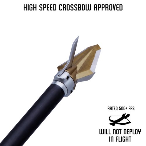 OZCUT Kreature 2-Blade 125 gr Expandable Hybrid Broadhead, 3 PK