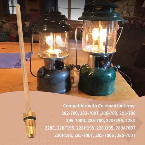 ZHONGXIA 200-6381 2006381 Check Valve and Air Stem Assembly Compatible with Co-Leman for Fuel Lantern 13G499 413H499 3000000788 3000000791 286-700 Gas Lantern, Camping Light, Stove