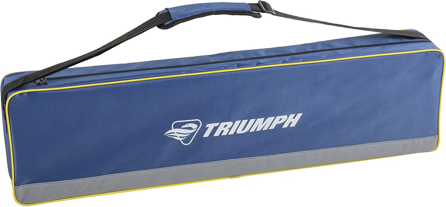 Triumph Classic Volleyball Set - Includes Regulation Size Volleyball, Pump and Padded Carry Case