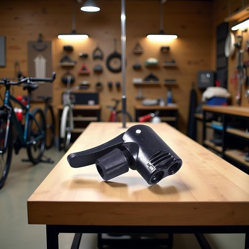 Black Pump Adapter Valve Bike Floor Pumps, 3 in 1 Replacement Dual Head Air Pump Adapter Valve for Bicycle Bike Cycle Tyre Tube Pump Adapter Bike Accessories,Bike Floor Pumps