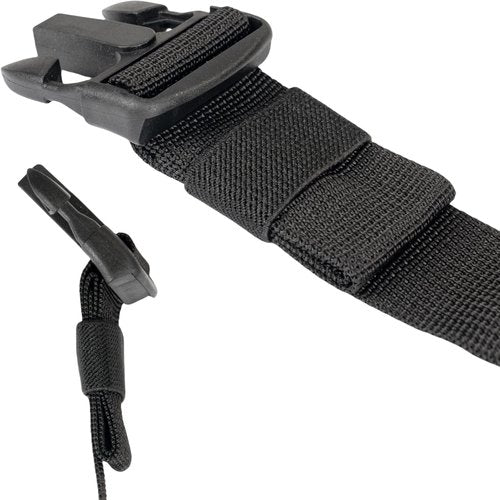 Elastic Belt Keepers for Duty Belt, Backpack Strap Keeper Strap Organizer Strap Holder for Men, Nylon Webbing Keeper Belt Loop Keeper,Tactical Belt Keepers 1.5 inch for 1.5"-2" Wide Belts (6, Black)