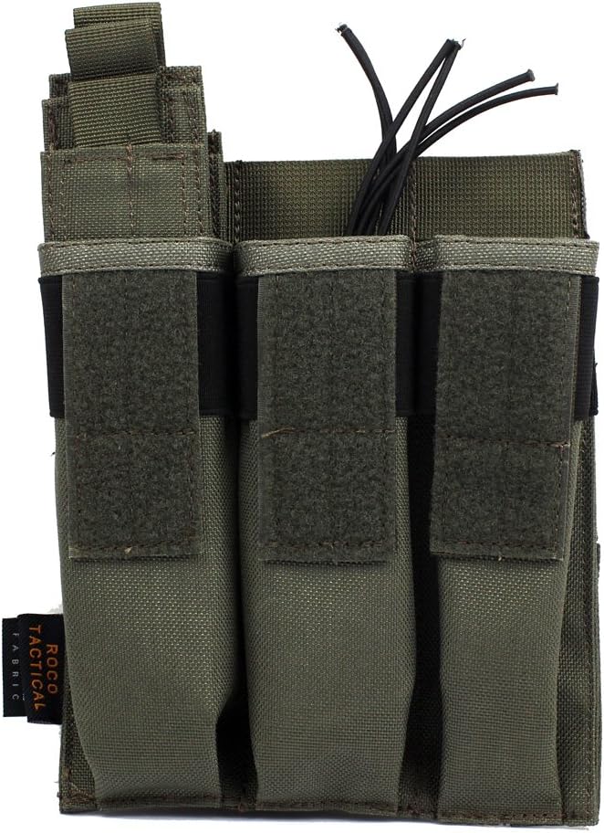Tactical Molle Magazine Pouch, Kriss Tactical Pistol Triple Mag Pouch, Multi-use