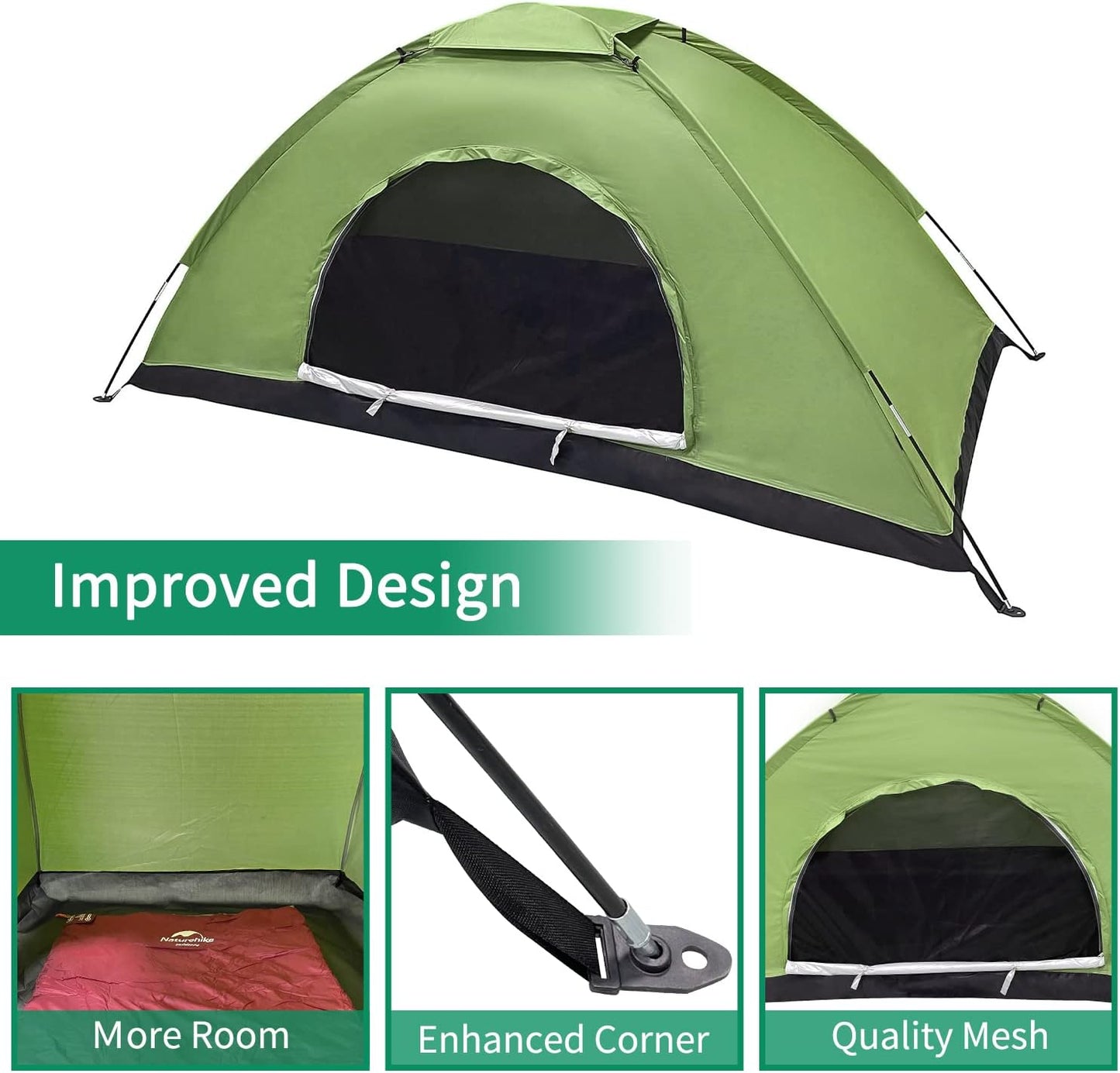 Sutekus Tent Camouflage Patterns Camping Tent Backpacking Tent for Camping Hiking 【Outdoor Equipment】