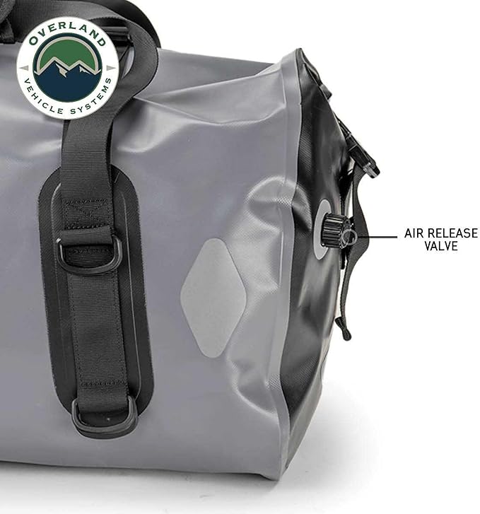 Overland Vehicle Systems Portable Dry Storage Bags (58 Quart Capacity) - Premium 1000D Construction - IPX6 Rated Waterproof Dry Bag - Heavy Duty Buckles with Robust Nylon Straps
