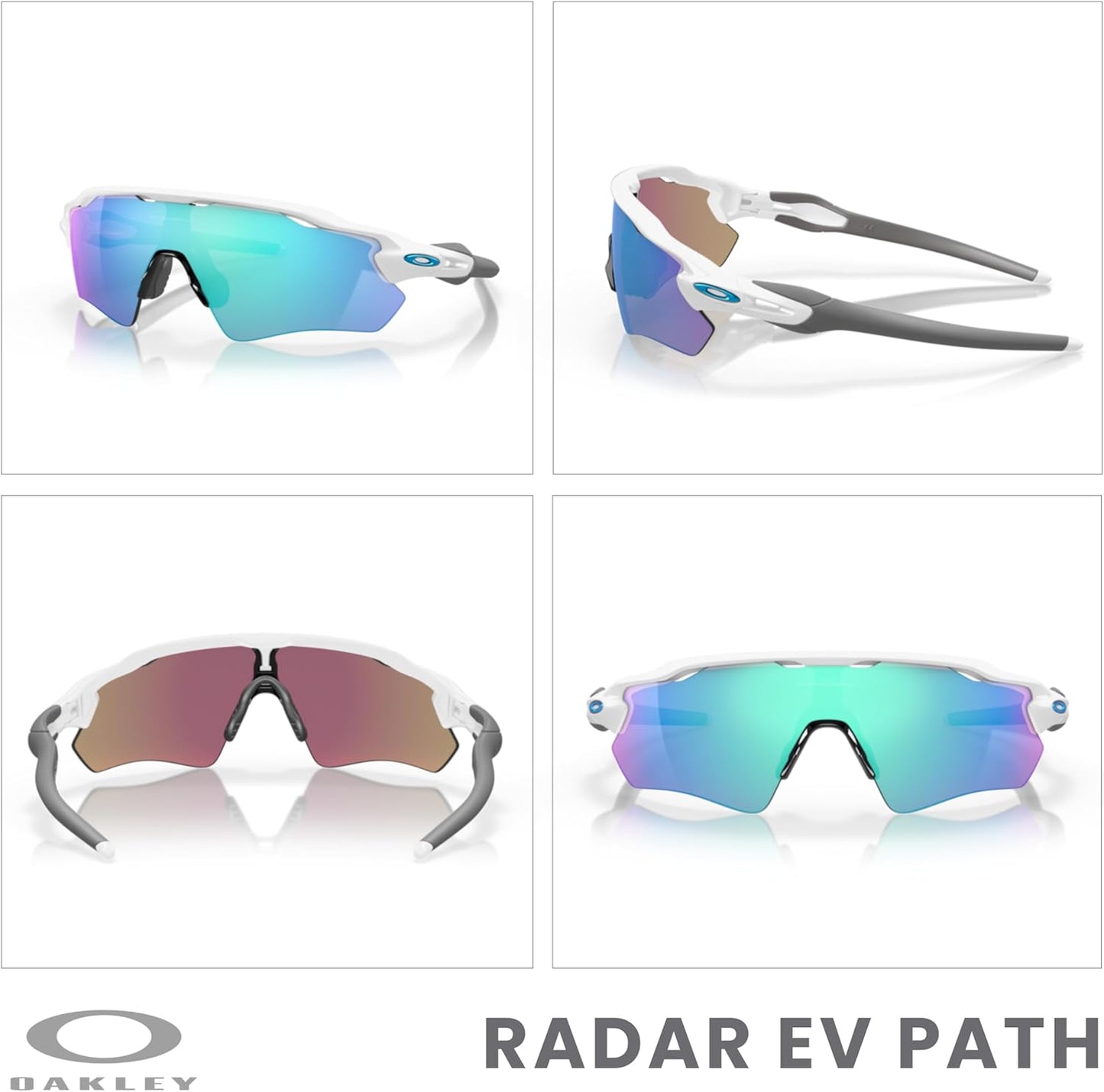 OAKLEY Radar EV Path OO9208 Sunglasses For Men+ Bundle Accessory Leash Kit, Microfiber Pouch