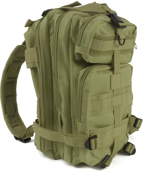 MediTac Tactical Assault Pack - First Aid Rucksack - 18" Military MOLLE Backpack