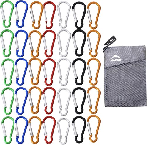 Carabiner Clip Keychain Small Carabiner Mini Carabiner Spring Aluminum Carabiner Outdoor Caribeaners Small Keychain Carabeaner Ring Carabiner Keychain Bulk Mini Keychain Clip