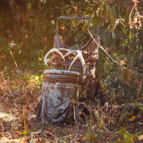TR Aluminum External Frame Backpack with Adjustable Height for Extra Large Load Hunting Hiking Design, Camouflage