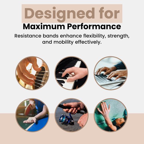 JoAnn's Journey Multi-Piece Hand Therapy Exercise Kit, Rehabilitate Strength, Grip, Coordination After Stroke Aneurysm