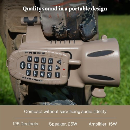 Lucky Duck The Rebel – Electronic Predator Call and Decoy Combo, Coyote and Predator Caller