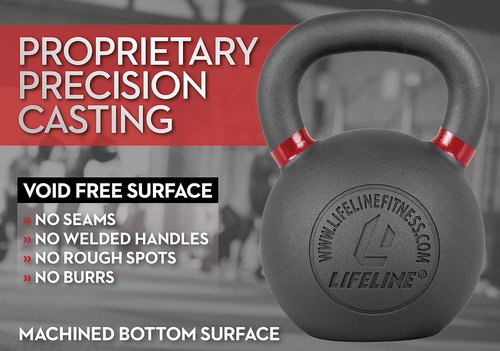 Lifeline Strength Training Kettlebell Weight for Home Gym