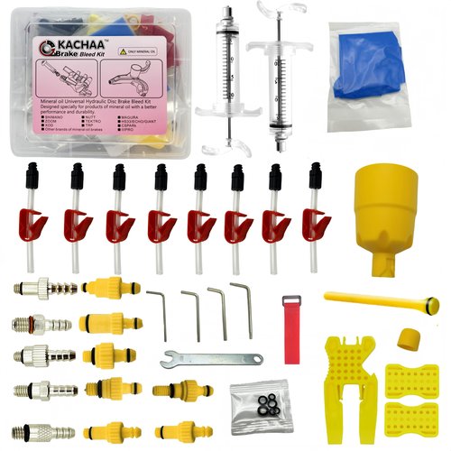 Bicycle Brake Bleed Kit for Shimano TEKTRO MAGURA Zoom Bike Mineral Oil Hydraulic Disc Professional Tool Set