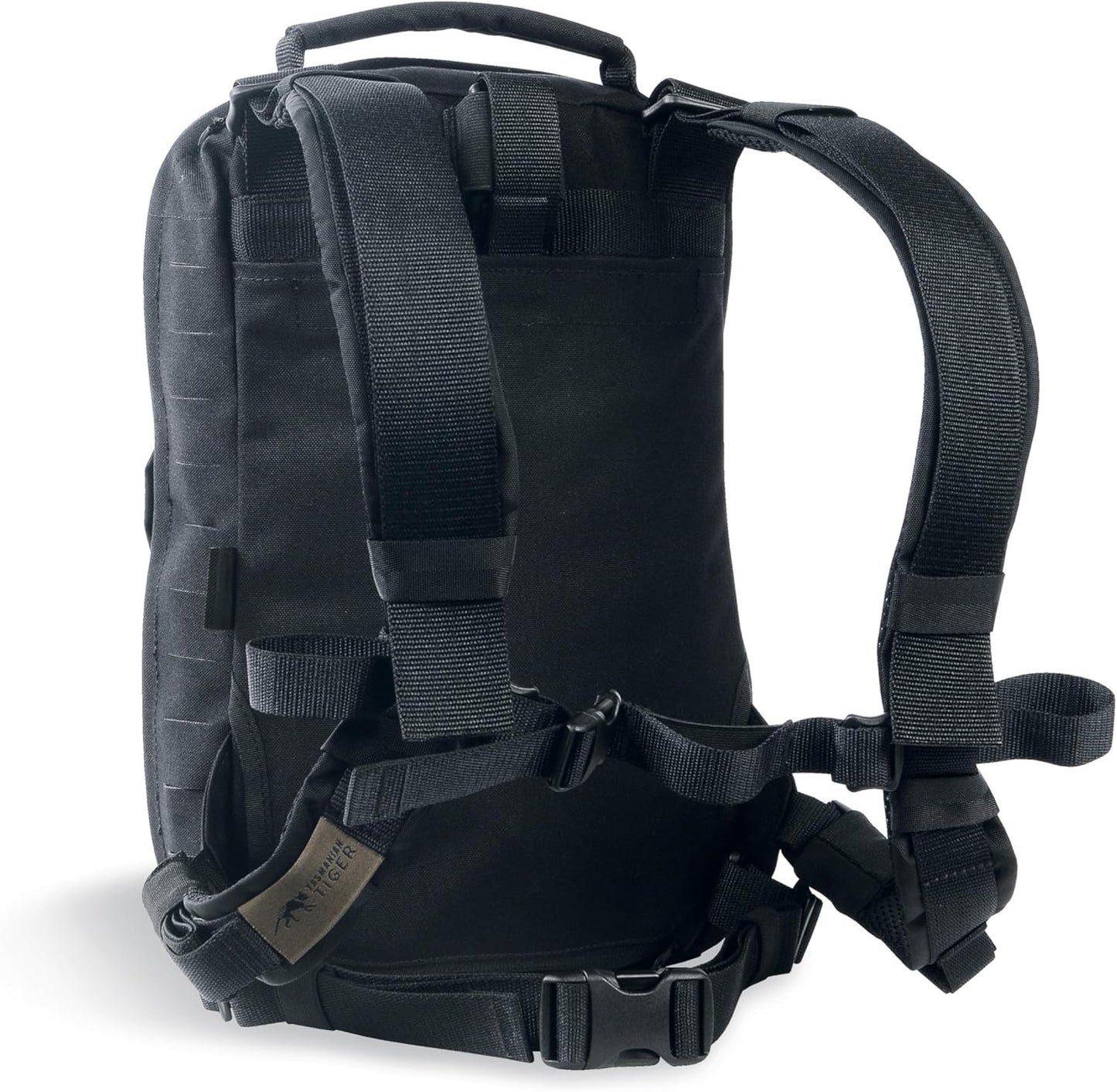 Tasmanian Tiger Assault Medical Backpack MKII S – Lightweight MOLLE First Aid Organizer, Black