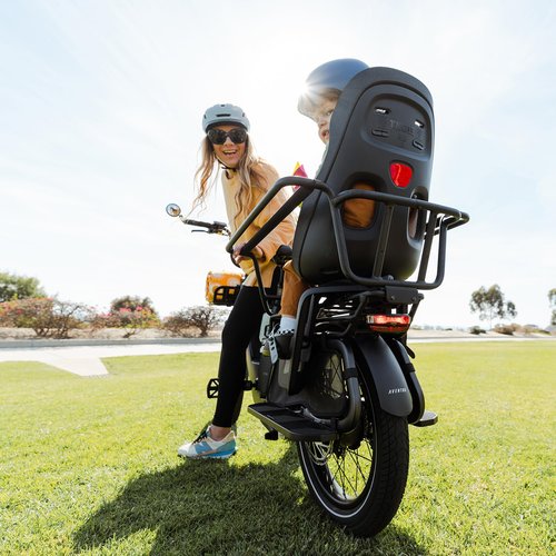 Aventon Handlebar Grip Bike Mirror, rear view mirror with a wide field of view, Easy to install and adjust bike mirror handlebar mount, Safe riding bike accessories