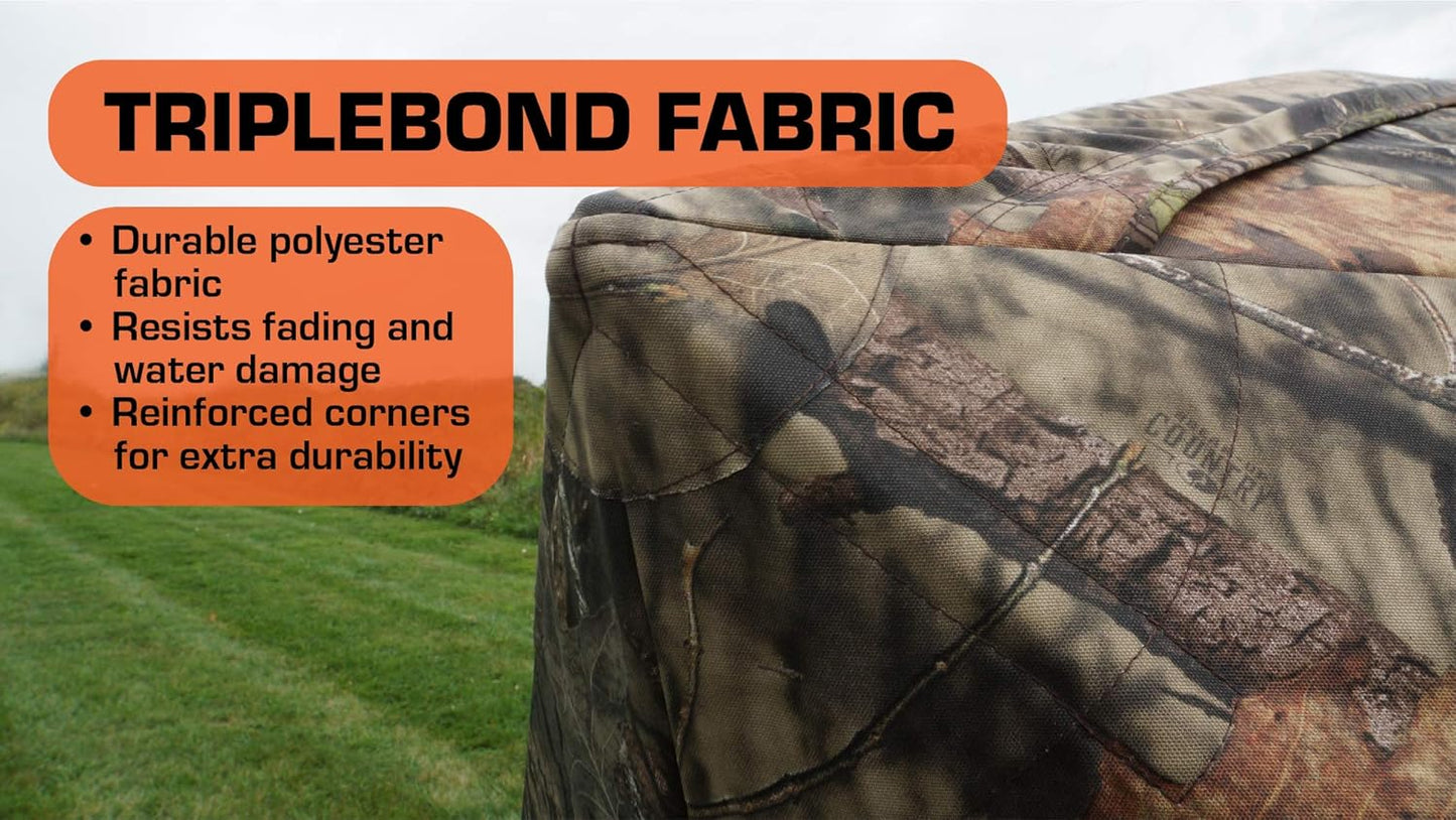 R100-RTE 2 Person Hunting Ground Blind, Realtree Edge