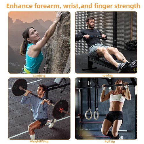 Pinch Block Grip Strength Set : Pinch Grip Trainer with Loading Pin for Finger Forearm Hand Strength Rock Climbing Strengthener Training Workout Equipment