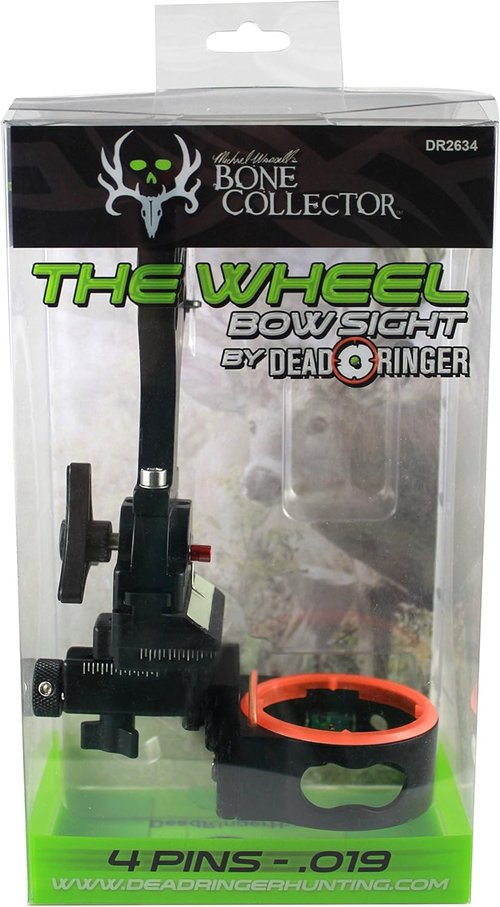 Dead Ringer 4-5 Pen Bow Sight | Aluminum Frame Sight with Light and Glow in The Dark Top Pen