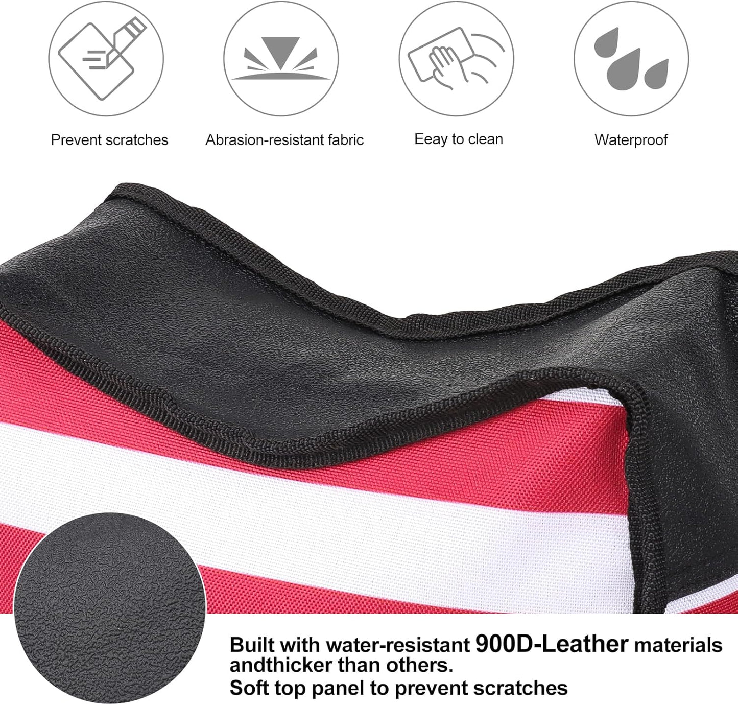 Twod Outdoor Shooting Rest Bags - Target Sports Bench Rest with Front & Rear Support SandBag Stand Holders for Gun Rifle Shooting Hunting Photography - Unfilled