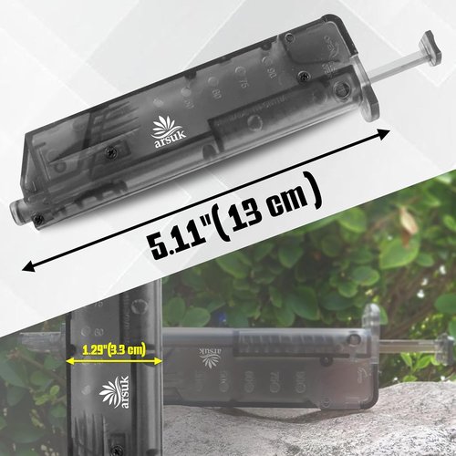 Fast BB Speed Loader for 6mm Airsoft & Paintball – Quick Reload Tool with Adapter