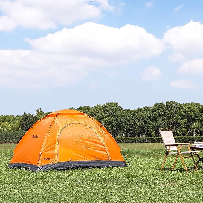 Backpacking Camping Tent Lightweight Portable Waterproof with Carrying Bag for Outdoor Summer Beach