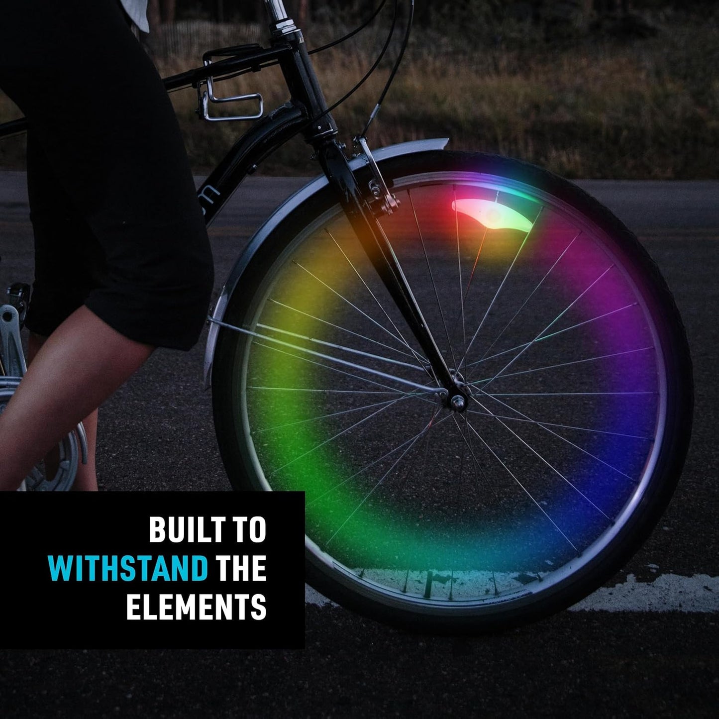 Nite Ize SpokeLit Wheel Light - LED Bicycle Spoke Lights for Visibility & Safety