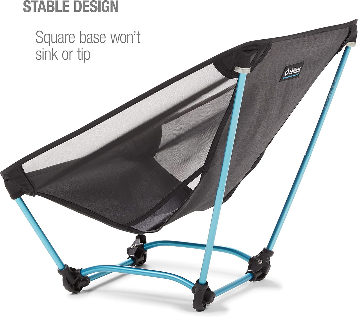 Ultralight Helinox Ground Chair - Portable Outdoor Camping Seat for Travel