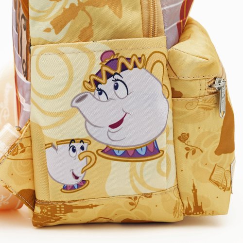 Wondapop - Beauty and the Beast - Belle 13"" Nylon Deluxe Daypack, Yellow, A25233