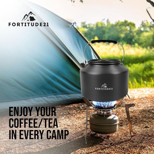 Tea Kettle for Stovetop, 2.2L Teapot for Boiling Water, Camping Kettle for Stove Top, Coffee and Water Kettle for Stovetop Use, Camp Kettle for Tea Brewing