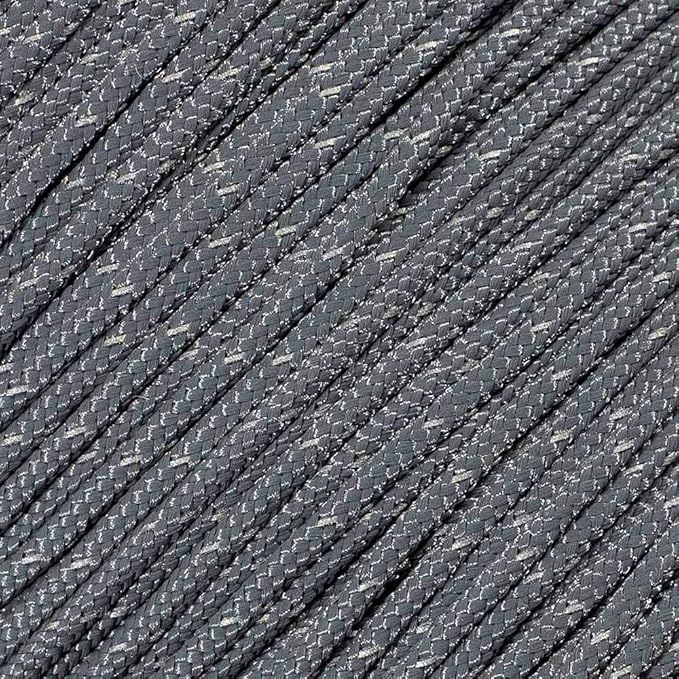 West Coast Paracord – 95 Tensile Strength - 1 Strand Reflective Paracord (25 Feet, Gray)