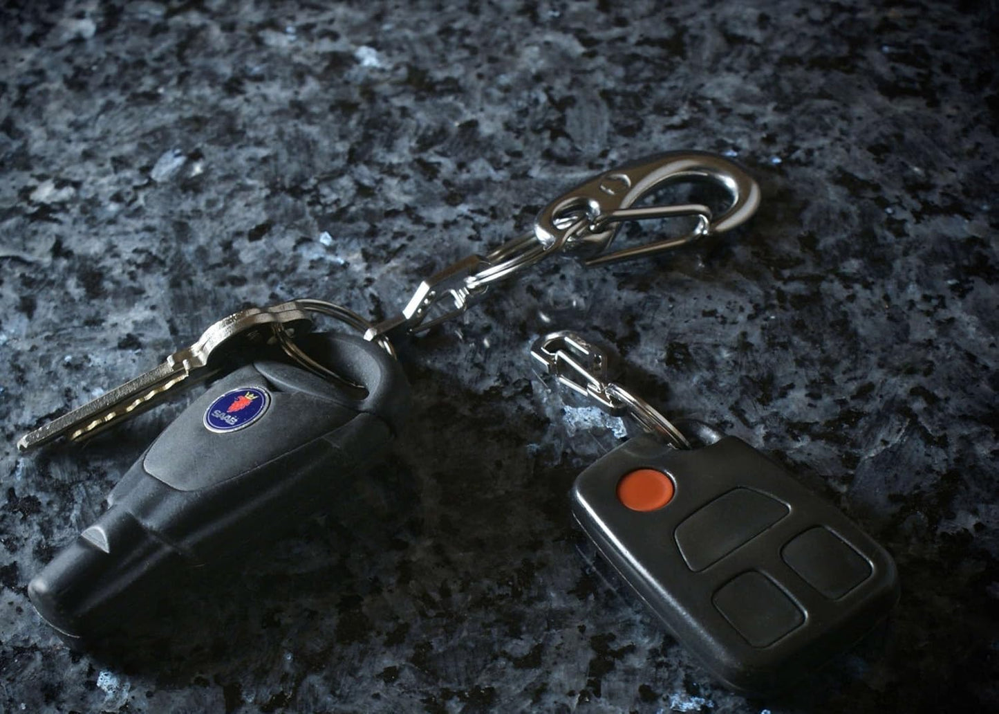Python Clip - Stainless Steel - Gate Clip - Everyday Carry - Keychain Accessory