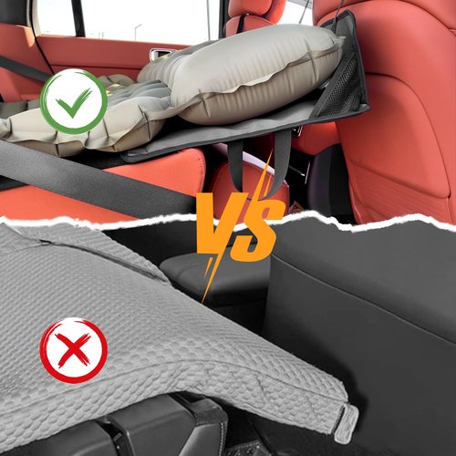 ONTYZZ Car Rear Seat Mattress Extension Plate for Air Mattress Foldable Portable Mattress for Sleeping Increase Vehicles Bed Camping Space for Model3/Y/S
