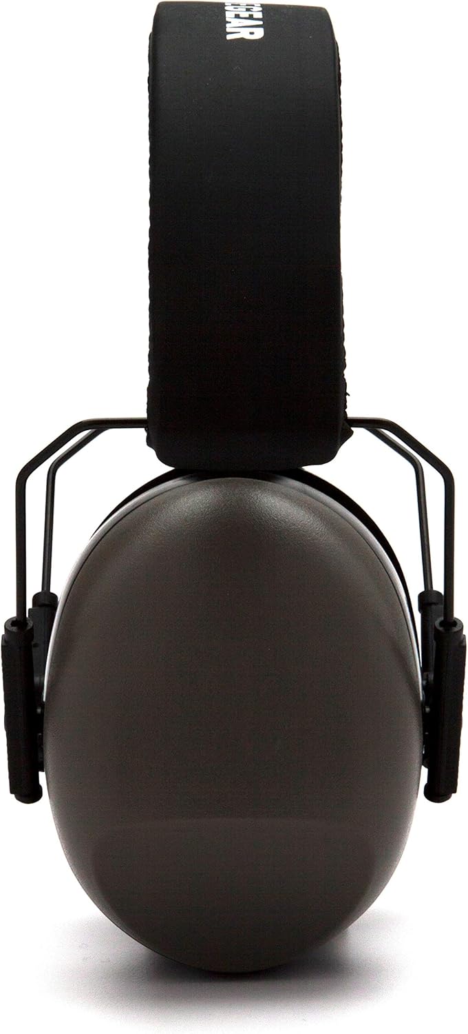 Venture Gear VG80 Series Adult Hearing Protection Earmuff, Hi Vis Orange, VG Clamshell (Model: VGPM8041C)