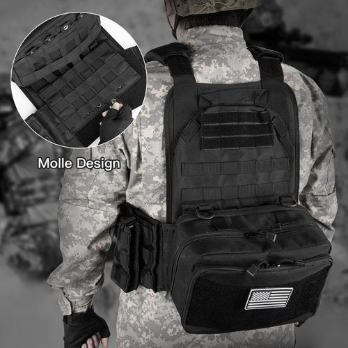 Jueachy Weighted Vest for Men: Quick Release Lightweight Adjustable Breathable Outdoor Vest for Sport