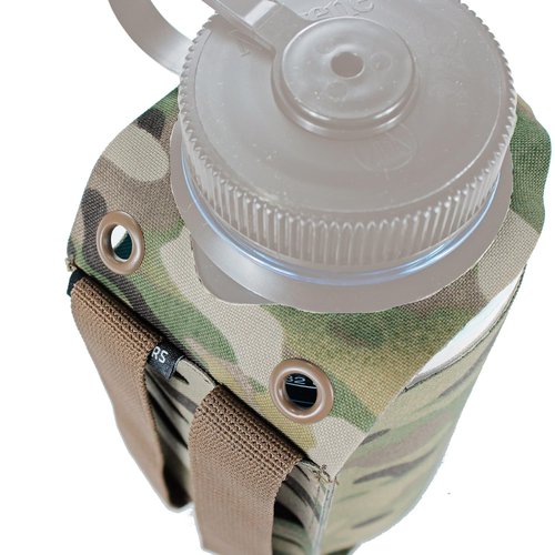 Water Bottle Holder Molle,JX Tacfancier Tactical Water Bottle Pouch for Belt Backpack Chest Rig, Canteen Pouch for 32oz Nalgene