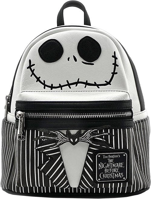 Loungefly x The Nightmare Before Christmas Jack Cosplay Faux Leather Backpack (One Size, Black)
