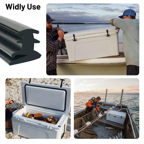 Omoojee 8 ft Cooler Lid Gasket Replacement Compatible with Yeti 70qt or 110qt Coolers, Cooler Accessories for Cooler Lid