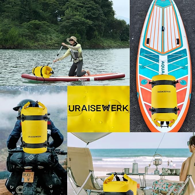 Waterproof Dry Bag for Men Women, 40L/80L Roll Top Lightweight Floating Dry Bag, Outdoor Backpack for Travel, Swimming, Boating, Kayaking, Camping and Beach (40L)