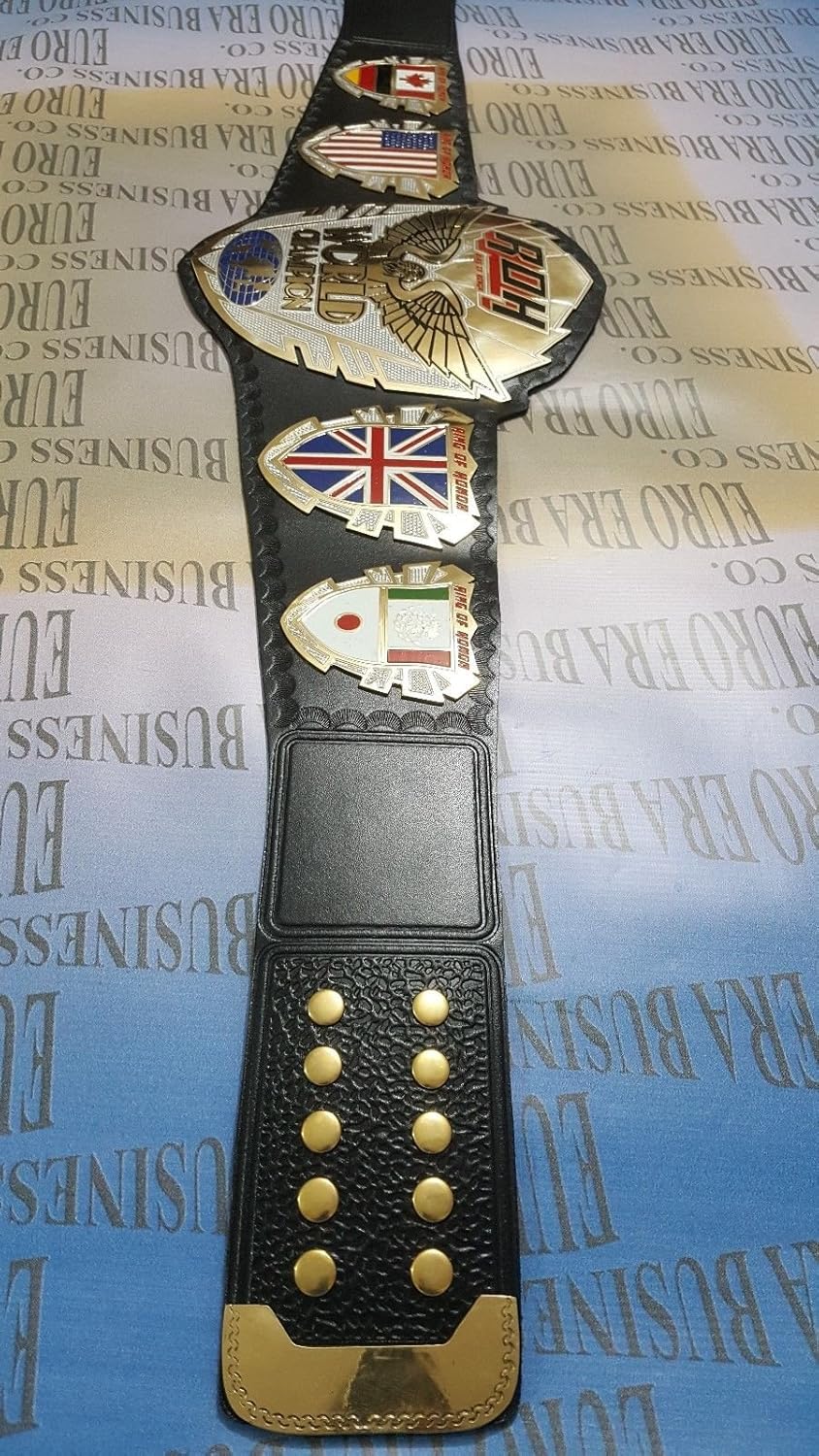 New ROH Championship Belt, Adult Size & Metal Plates