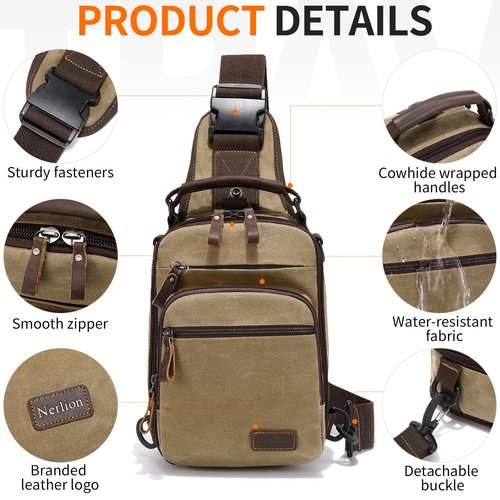 Nerlion Hiking Bag and Sling Bag