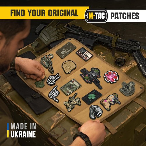 M-Tac Morale Patch - PVC 3D Funny Military Tactical Patch - Tactical Cool Army Meme Patches for Vest, Backpacks, Hats - Hook and Loop Patches (Mole)