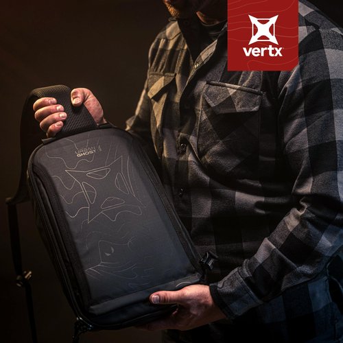 Vertx Urban Ghost Sling CCW 10L Tactical Bag for Travel, Work, Outdoor, Concealed Carry, EDC Gear, It’s Black - One Size