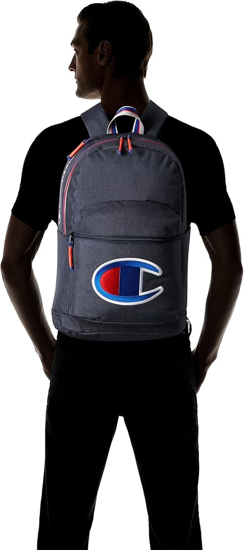 Champion Unisex Adult Supercize Backpacks, Grey, One Size US
