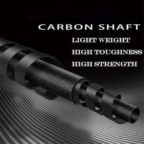ZSHJGJR Archery Bow Stabilizer 6" 8" 10" 12" for Compound Bow, Carbon Fiber Body Flexible Core, Damping System and Weights Kit (12 Inch)