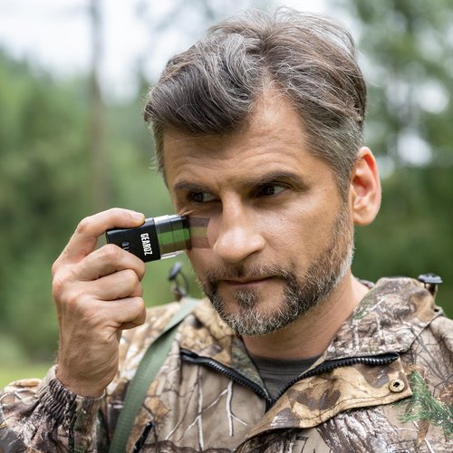 GearOZ Black Hunting Face Paint Stick, Deer Hunting Concealment Face Body Makeup Paint for Tactical Shooting Game Hidden & Baseball/Football/Softball, Hunting Accessories & Gear for Hunters Men Women