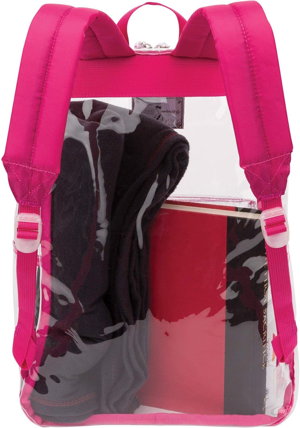 Outdoor Products Clear Pass Daypack (Pink Peacock) (Black)