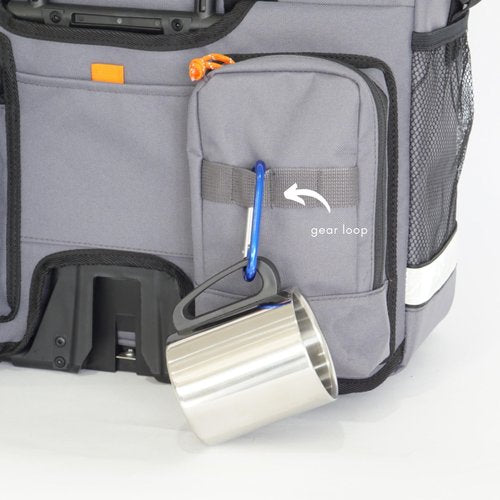 Vincita Voyage Atlas Bag for Brompton Folding Bicycle - With Removable Front Carrier Frame For Brompton Folding Bicycle, Rain Cover And Should Straps - Brompton Bike Accessories For Rider
