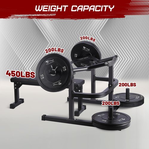 GarveeLife Chest Press Machine With Adjustable Flat Bench,Versatile Bench Press Rack for Home Gym,Bench Press Machine With Independent Converging Arms,Heavy-Duty Steel Structure With Smooth Bearings