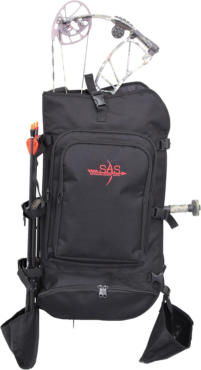 Southland Archery Supply SAS Multi Purpose Compound Bow Backpack Compatible with Rifle
