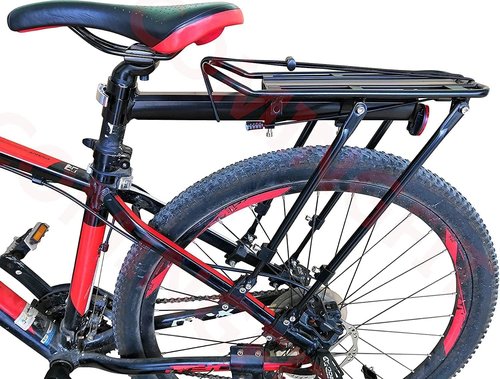 180lbs Capacity Solid Bearings Universal Adjustable Bicycle Luggage Cargo Rack