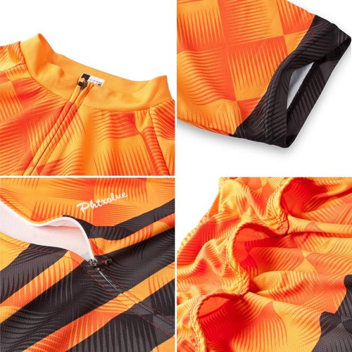 Cycling Kits for Men Cycling Jersey Set Uniform Clothes Bike Bicycle Shirt+3D Gel Pad Cushion Bibs Shorts